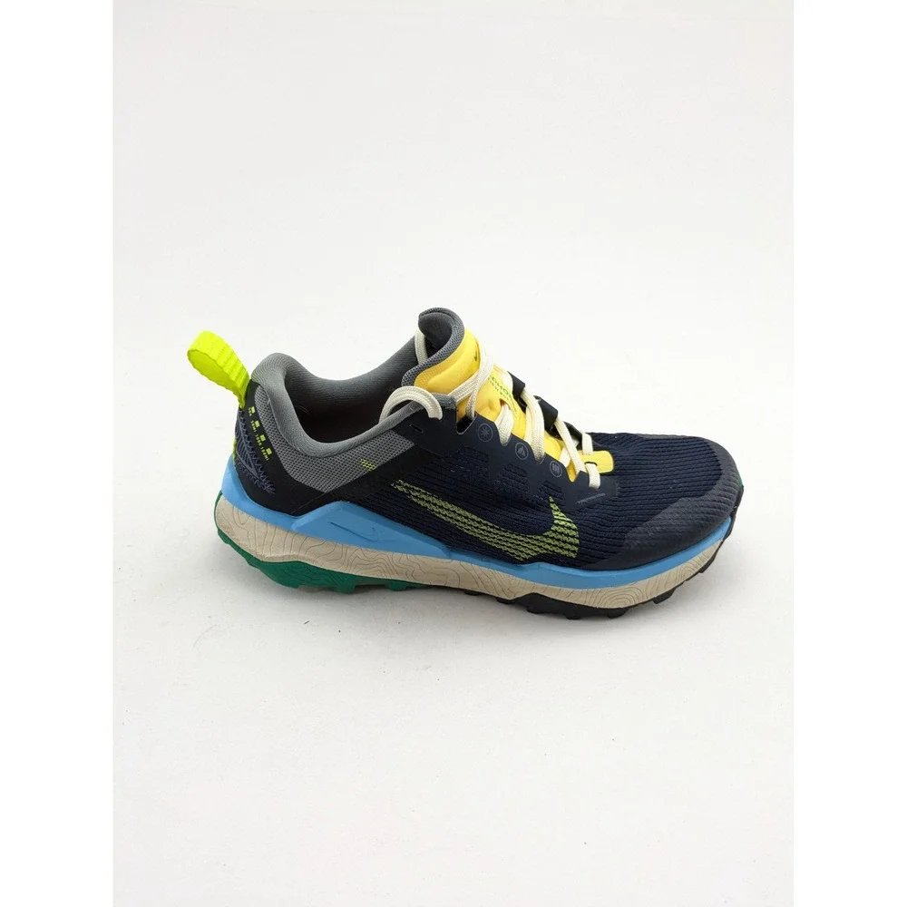 Womens Nike Wildhorse 8 Trail Obsidian Blue Volt Running Shoes DR2689-400 Size 7